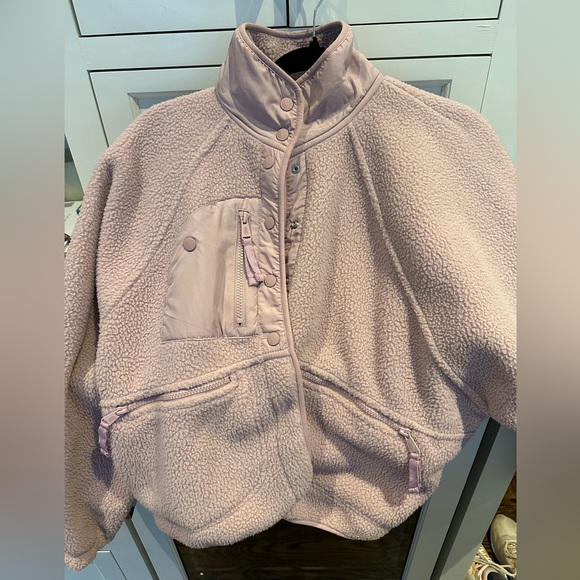 Free People - Hit the Slopes Jacket - Lavender Fog Size small - Picture 2 of 3